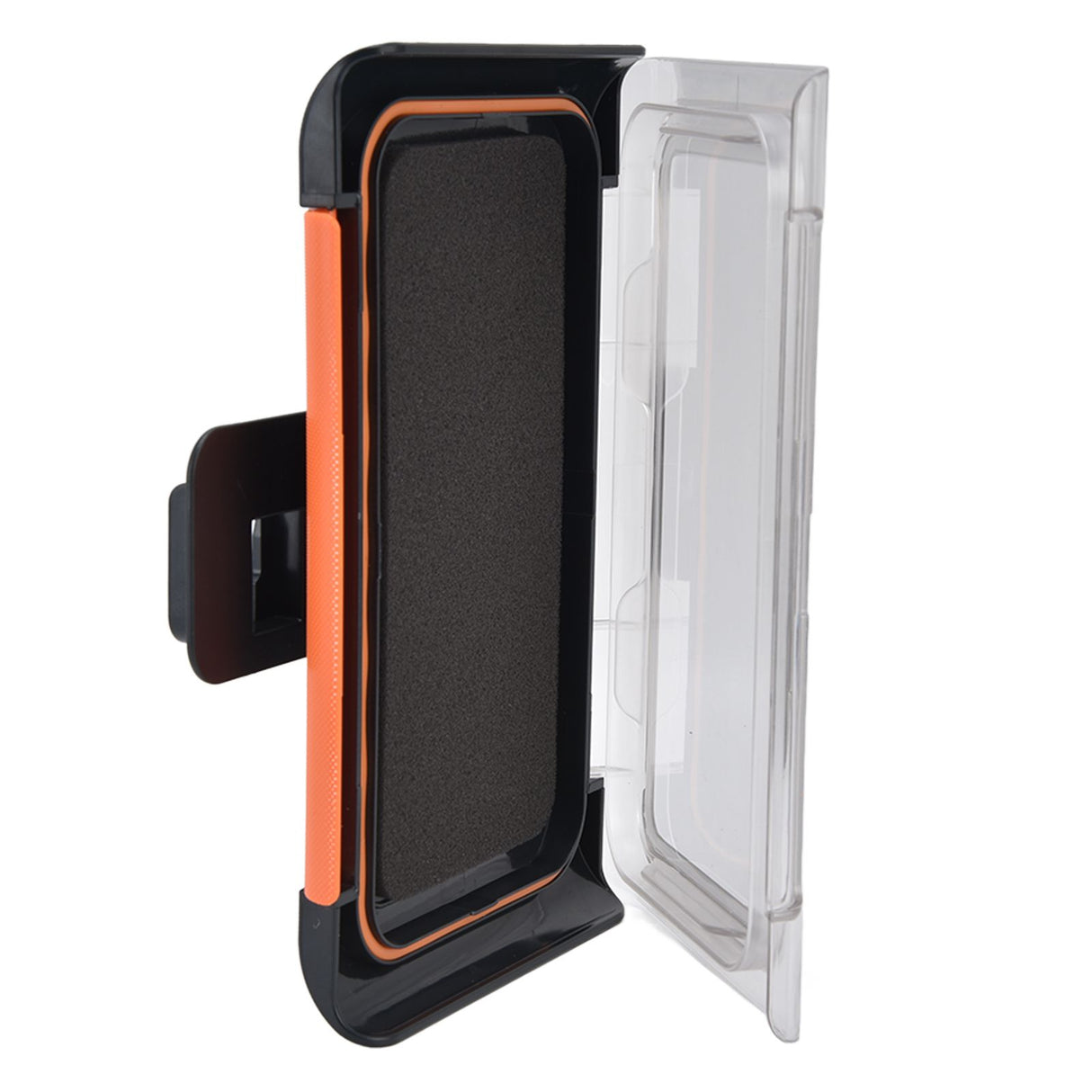 Shower Phone Holder Waterproof Bathroom Phone Box 360 Degree Rotation Wall Mounted Phone CaseBlack