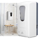 900ml Automatic Spray Soap Dispenser Wall Mounted Infrared Induction Touchless Liquid Container for Bathroom Kitchen