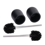 2Pcs Toilet Brush Robust Lockable Threads Efficient Safe Durable Material Home Accessory - Extra Image