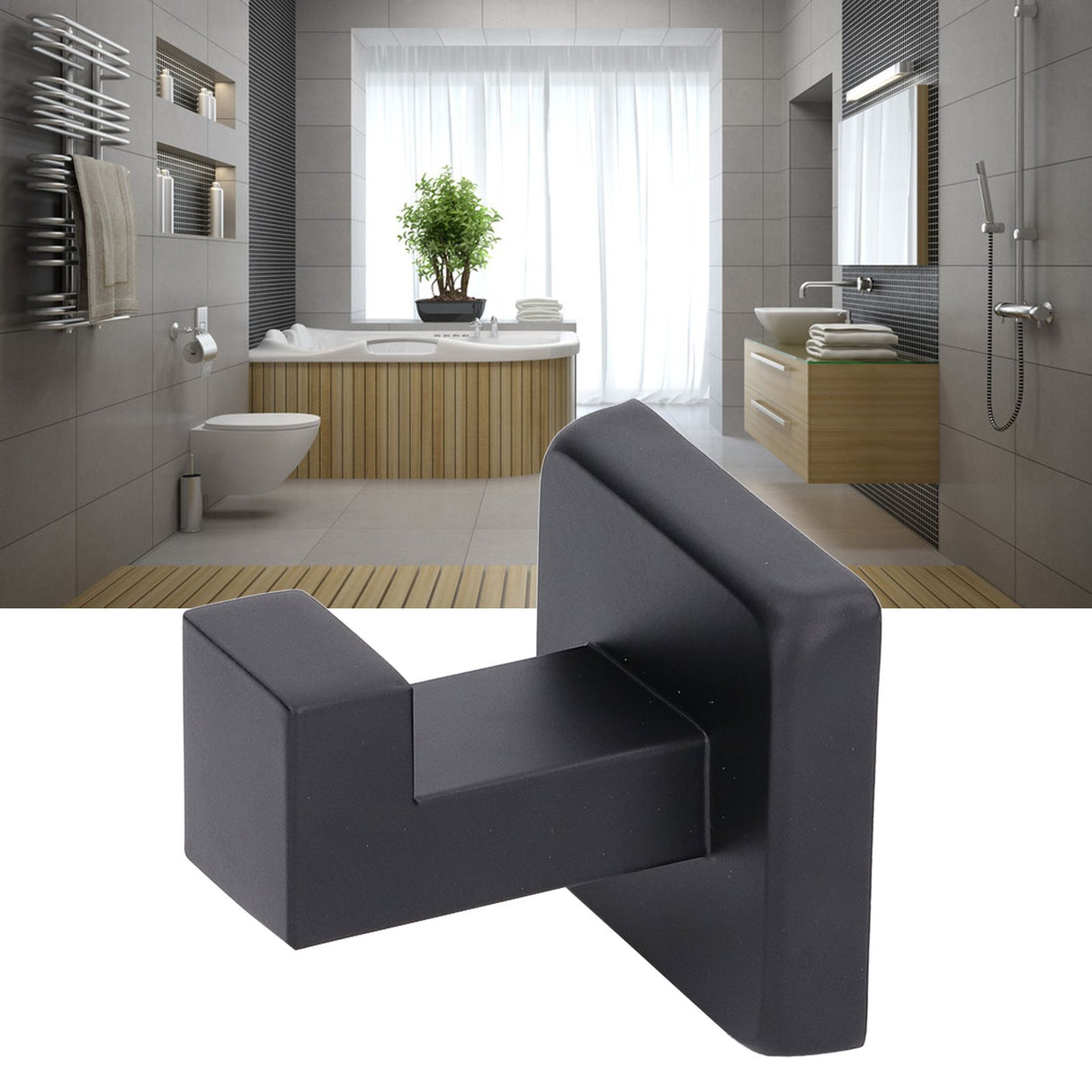 Towel Hook Stainless Steel Wall Mounted Clothes Hook Holder for Bathroom Balcony Kitchen Hotel