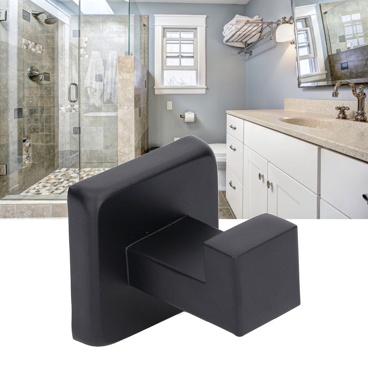 Towel Hook Stainless Steel Wall Mounted Clothes Hook Holder for Bathroom Balcony Kitchen Hotel