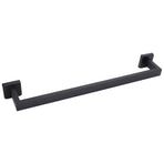 Hand Towel Holder Black Stainless Steel Fashion Design High Hardness Durable Stable Easy Installation Towel Bar