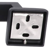 Hand Towel Holder Black Stainless Steel Fashion Design High Hardness Durable Stable Easy Installation Towel Bar - Extra Image