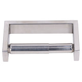 Toilet Paper Holder Wear Resistant Material Stainless Steel Retractable Bathroom Supplies - Front View