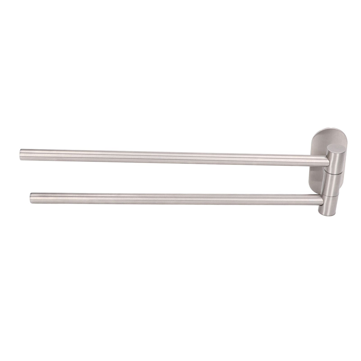 Stainless Steel Toilet Paper Bracket Single Seat 2 Poles Rotatable Toilet Paper Holder