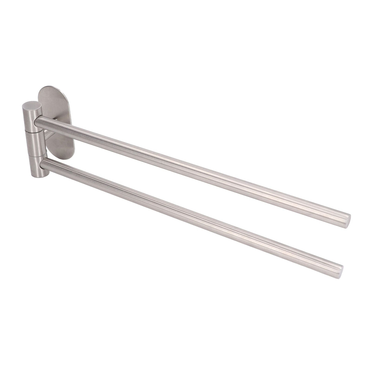 Stainless Steel Toilet Paper Bracket Single Seat 2 Poles Rotatable Toilet Paper Holder