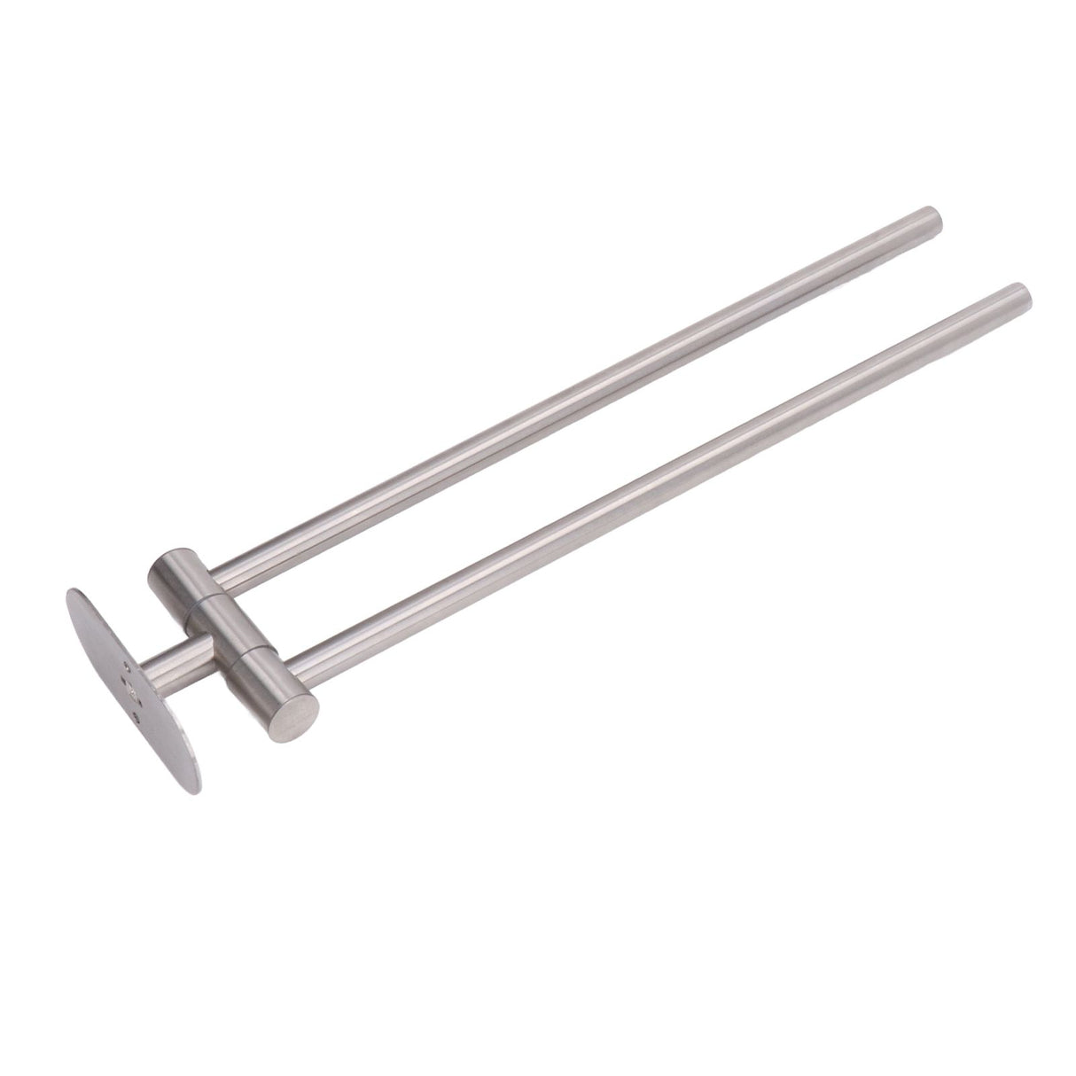 Stainless Steel Toilet Paper Bracket Single Seat 2 Poles Rotatable Toilet Paper Holder