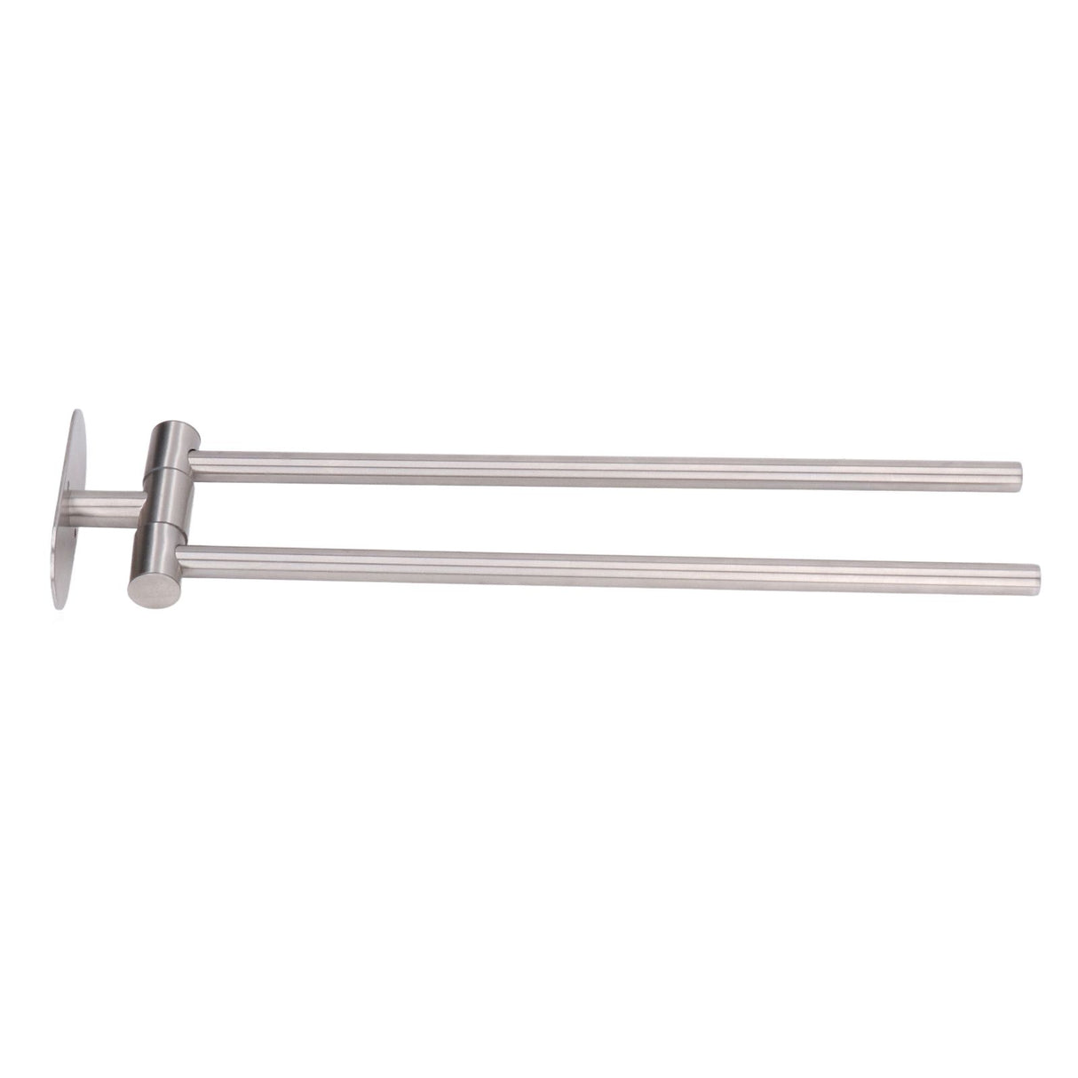 Stainless Steel Toilet Paper Bracket Single Seat 2 Poles Rotatable Toilet Paper Holder