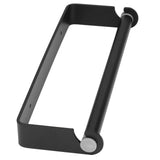 32cm Toilet Paper Holder Wall Mounted Toilet Tissue Roll Holders for Bathroom Kitchen Matte Black