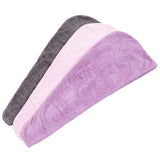 3Pcs Microfiber Hair Towel Wrap Twist Hair Drying Towel Thick Solid Quick Dry for Exercise Swim Hairdressing - 45-Degree Angle