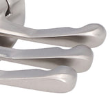 3 Clothes Hook Zinc Alloy Heavy Duty Coat Hook with Round Base for Bedroom Bathroom Closet - Extra Image