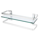 Bathroom Shelf Exquisite Convenient Bathroom Wall Organizer with Installation Accessories for Bathroom Kitchen Bedroom - 45-Degree Angle
