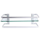 Bathroom Shelf Exquisite Convenient Bathroom Wall Organizer with Installation Accessories for Bathroom Kitchen Bedroom