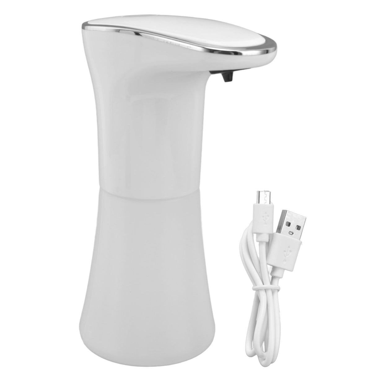 400ml Automatic Soap Dispenser Touchless USB Rechargeable Smart Sensor Foam Soap Pump for Bathroom Hotel