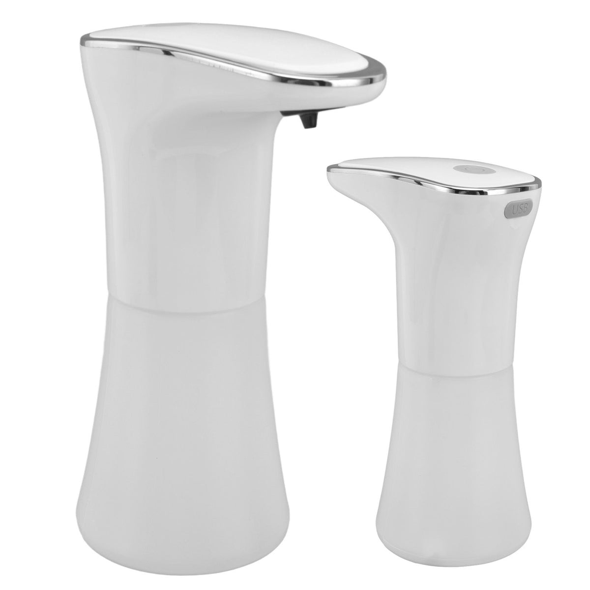 400ml Automatic Soap Dispenser Touchless USB Rechargeable Smart Sensor Foam Soap Pump for Bathroom Hotel