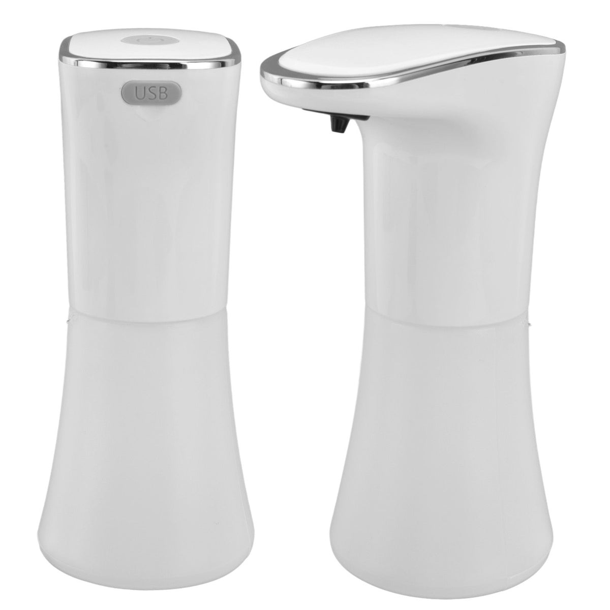 400ml Automatic Soap Dispenser Touchless USB Rechargeable Smart Sensor Foam Soap Pump for Bathroom Hotel
