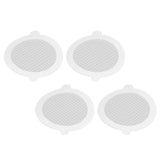50Pcs Shower Drain Hair Catcher Fiberglass Practical Convenient Dense Mesh Shower Hair Catcher9cm Diameter, 3mm Mesh