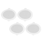 50Pcs Shower Drain Hair Catcher Fiberglass Practical Convenient Dense Mesh Shower Hair Catcher9cm Diameter, 3mm Mesh