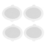 50Pcs Shower Drain Hair Catcher Fiberglass Practical Convenient Dense Mesh Shower Hair Catcher9cm Diameter, 3mm Mesh