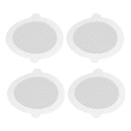 50Pcs Shower Drain Hair Catcher Fiberglass Practical Convenient Dense Mesh Shower Hair Catcher9cm Diameter, 3mm Mesh