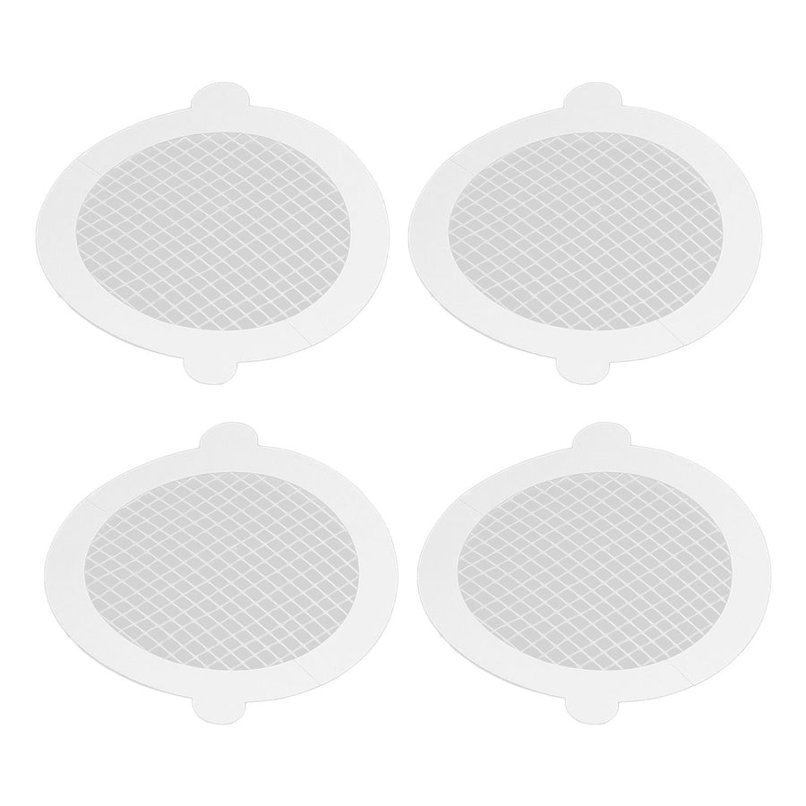 50Pcs Shower Drain Hair Catcher Fiberglass Practical Convenient Dense Mesh Shower Hair Catcher9cm Diameter, 3mm Mesh