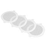 50Pcs Shower Drain Hair Catcher Fiberglass Practical Convenient Dense Mesh Shower Hair Catcher9cm Diameter, 3mm Mesh