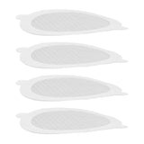 50Pcs Shower Drain Hair Catcher Fiberglass Practical Convenient Dense Mesh Shower Hair Catcher9cm Diameter, 3mm Mesh