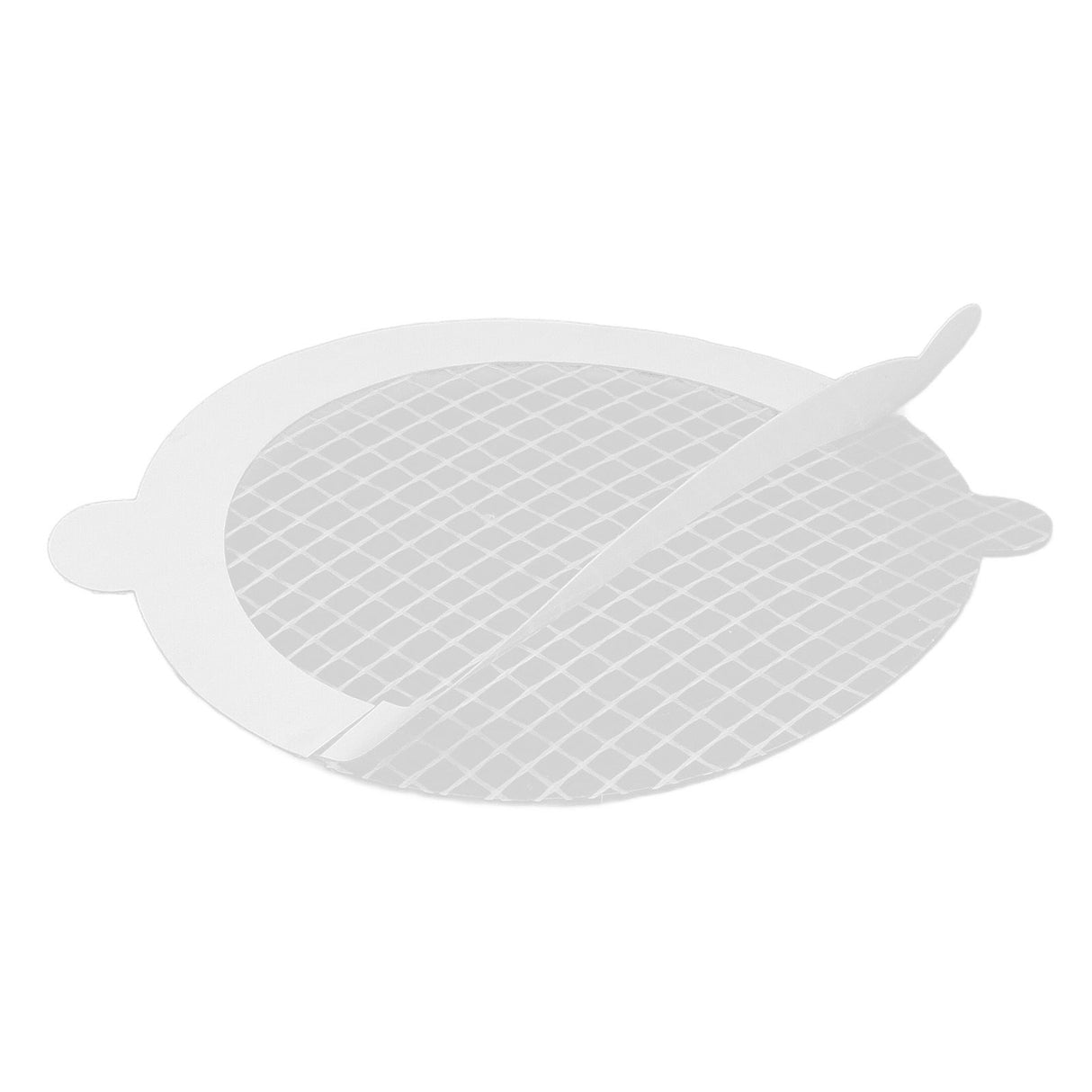 50Pcs Shower Drain Hair Catcher Fiberglass Practical Convenient Dense Mesh Shower Hair Catcher9cm Diameter, 3mm Mesh