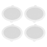 50Pcs Shower Drain Hair Catcher Fiberglass Practical Convenient Dense Mesh Shower Hair Catcher11cm Diameter, 3mm Mesh