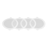 50Pcs Shower Drain Hair Catcher Fiberglass Practical Convenient Dense Mesh Shower Hair Catcher11cm Diameter, 3mm Mesh - Extra Image