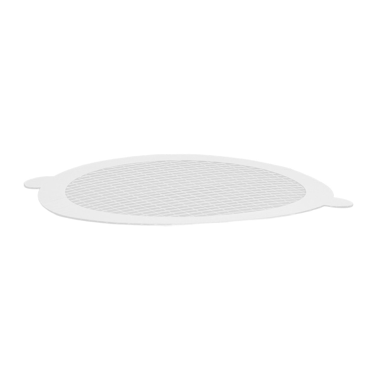 50Pcs Shower Drain Hair Catcher Fiberglass Practical Convenient Dense Mesh Shower Hair Catcher11cm Diameter, 3mm Mesh