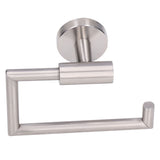 Toilet Paper Holder Stainless Steel Modern Simple Corrosion Resistant Easy Cleaning Wall Mounted Stand - Close-Up Angle