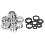 7Pcs/Set Male Female Faucet Adapter Kit with Gasket Brass Aerator Adapter Set for Garden Hose Kitchen Sink