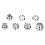 7Pcs/Set Male Female Faucet Adapter Kit with Gasket Brass Aerator Adapter Set for Garden Hose Kitchen Sink