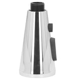 Faucet Spray Head G1/2 Brushed Nickel 3 Modes Stainless Steel ABS Rustproof for Kitchen Sink