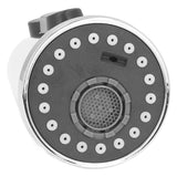 Faucet Spray Head G1/2 Brushed Nickel 3 Modes Stainless Steel ABS Rustproof for Kitchen Sink - Extra Image