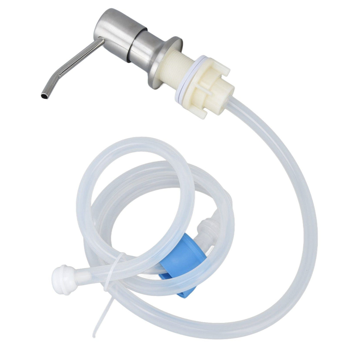 Soap Dispenser Liquid Pump Head Built In Sealed with Extension Tube for Counter Sink