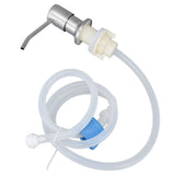 Soap Dispenser Liquid Pump Head Built In Sealed with Extension Tube for Counter Sink - Rear View