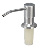 Soap Dispenser Liquid Pump Head Built In Sealed with Extension Tube for Counter Sink - Low Angle