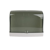 Cosmetics Storage Box Dust Proof Wall Mounted Makeup Organizer Punch Free Skin Care Product Rack for Bathroom White