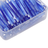 60Pcs Interdental Brush Practical Slim Braces Cleaner with PP Handle for Adults Children Orthodontic Care Blue