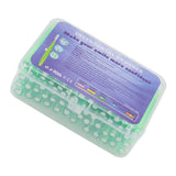 60Pcs Interdental Brush Practical Slim Braces Cleaner with PP Handle for Adults Children Orthodontic Care Green - Extra Image