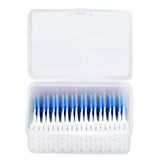 Interdental Brush Disposable Soft Dental Cleaning Floss Toothpicks for Oral Care Adults Children 160pcs Blue