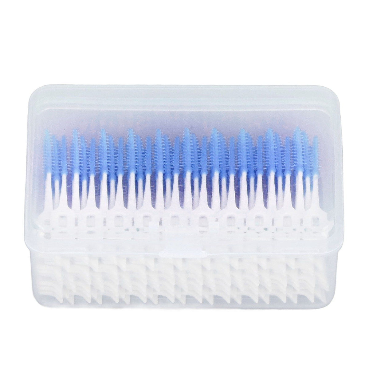 Interdental Brush Disposable Soft Dental Cleaning Floss Toothpicks for Oral Care Adults Children 160pcs Blue