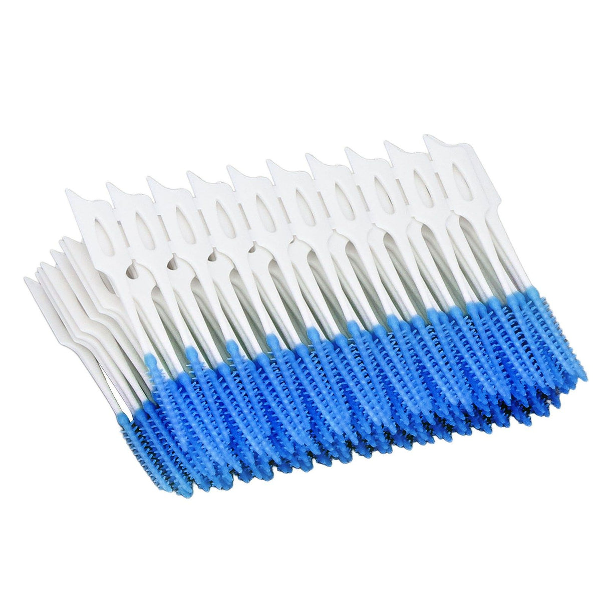 Interdental Brush Disposable Soft Dental Cleaning Floss Toothpicks for Oral Care Adults Children 160pcs Blue
