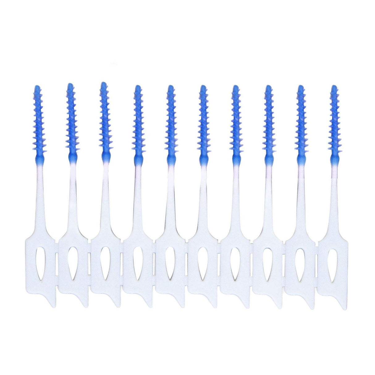 Interdental Brush Disposable Soft Dental Cleaning Floss Toothpicks for Oral Care Adults Children 160pcs Blue