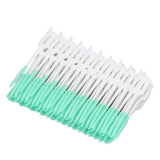 Interdental Brush Disposable Soft Dental Cleaning Floss Toothpicks for Oral Care Adults Children 160pcs Green