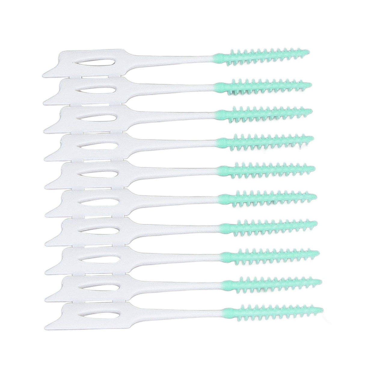 Interdental Brush Disposable Soft Dental Cleaning Floss Toothpicks for Oral Care Adults Children 160pcs Green