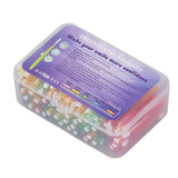 60Pcs Interdental Brush Floss Interdental Cleaning Brush with PP Handle for Adults Children Oral Care - Top-Down View