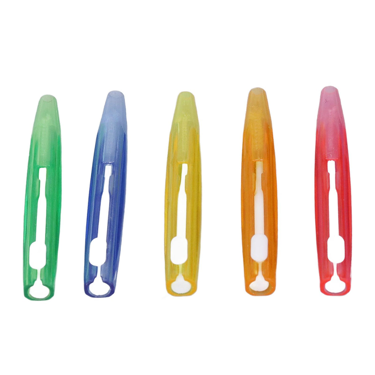 60Pcs Interdental Brush Floss Interdental Cleaning Brush with PP Handle for Adults Children Oral Care